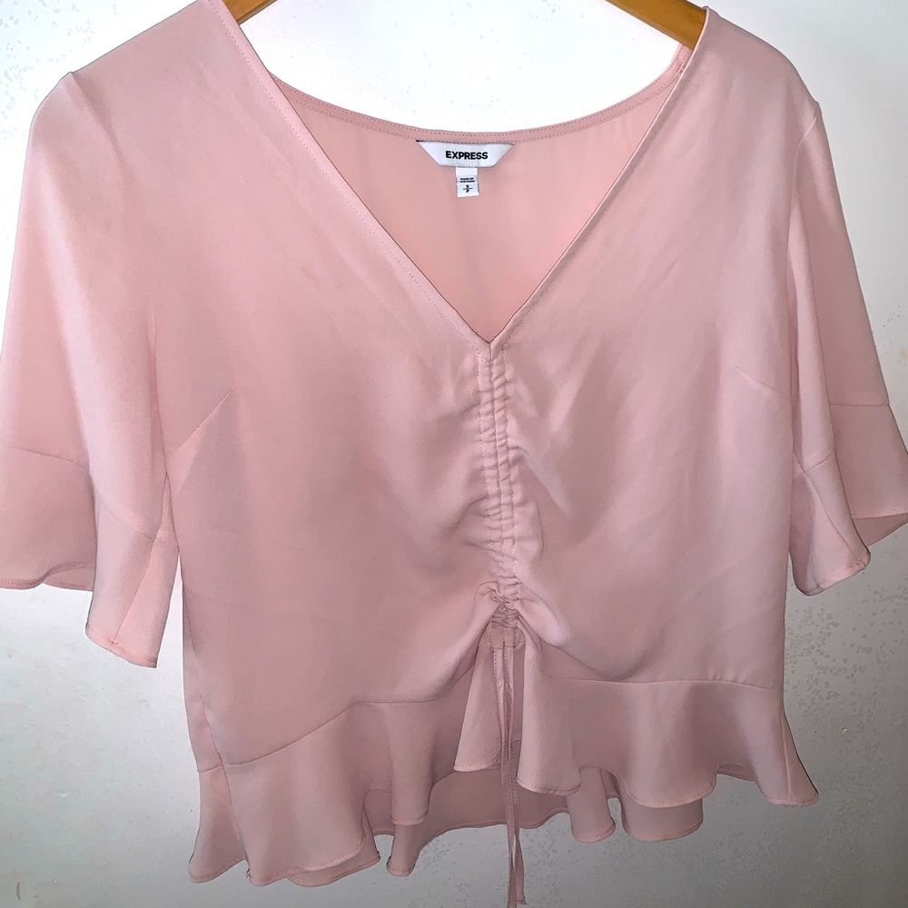Pink blouse